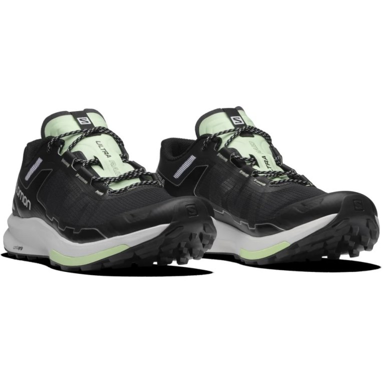 Tenis Salomon Ultra Raid Hombre Negros Verde Menta | MX ZMRP347